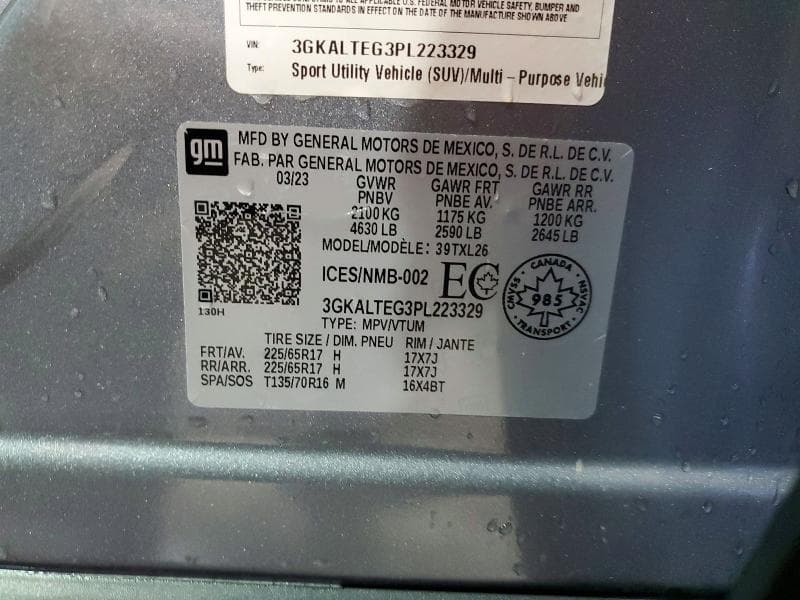 2023 GMC TERRAIN SLE 12