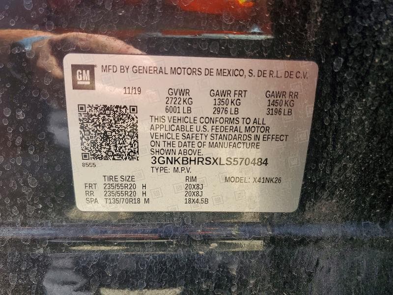 2020 CHEVROLET BLAZER 2LT 12