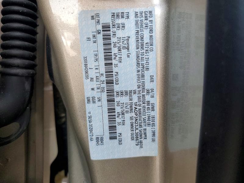 2018 FORD FOCUS TITANIUM 13