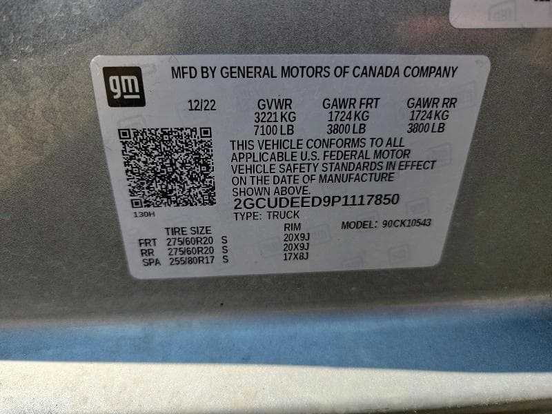 2023 CHEVROLET SILVERADO K1500 RST 12