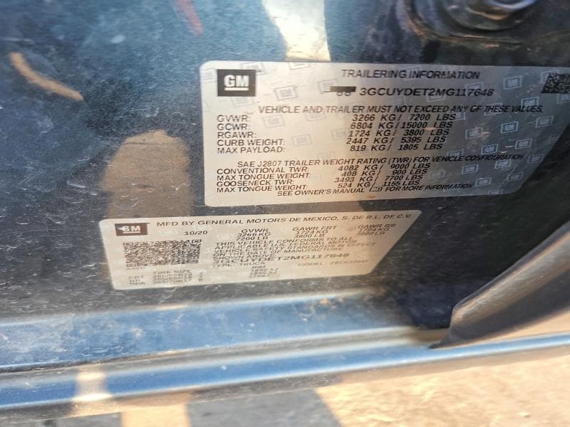 2021 CHEVROLET SILVERADO K1500 LT 12