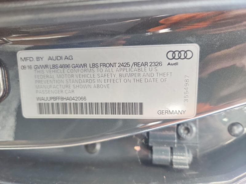 2017 AUDI A3 E-TRON PREMIUM 12