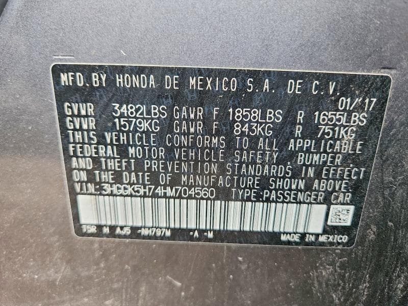 2017 HONDA FIT EX 13