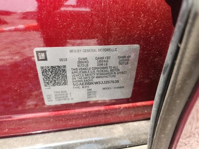 2018 BUICK ENCLAVE ESSENCE 13