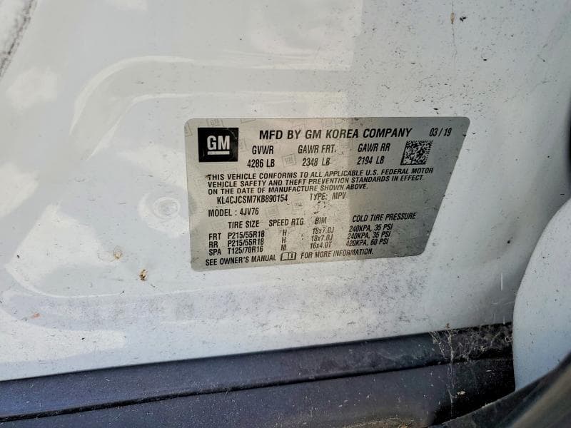 2019 BUICK ENCORE ESSENCE 12
