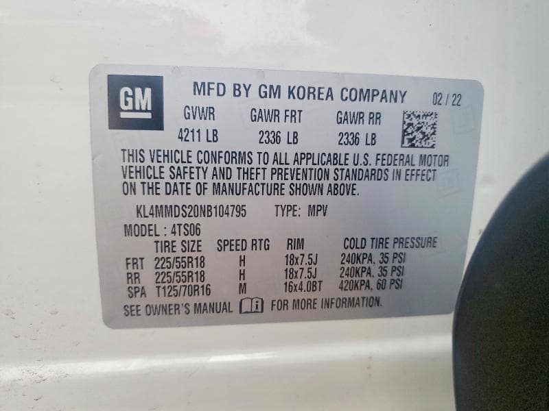2022 BUICK ENCORE GX SELECT 13