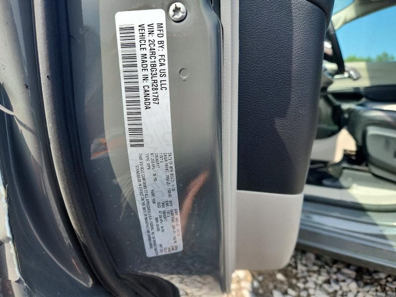 2020 CHRYSLER PACIFICA TOURING L 13