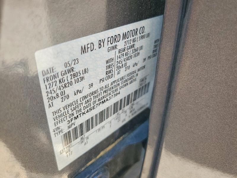 2023 FORD MUSTANG MACH-E GT 13