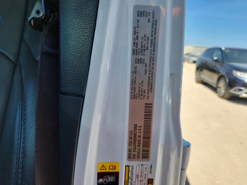 2022 JEEP WRANGLER UNLIMITED RUBICON 4XE 12