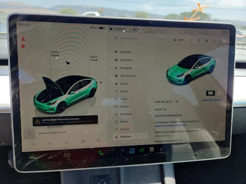 2022 TESLA MODEL 3 9