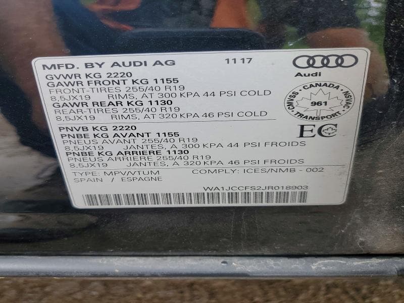2018 AUDI Q3 PREMIUM PLUS 13