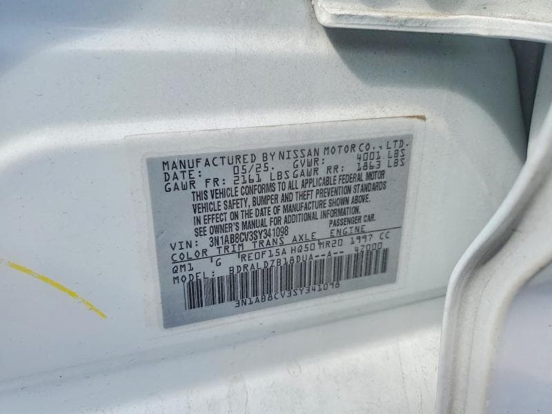 2025 NISSAN SENTRA SV 12
