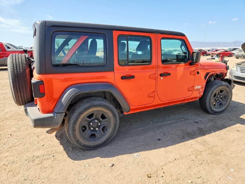 2018 JEEP WRANGLER UNLIMITED SPORT 3