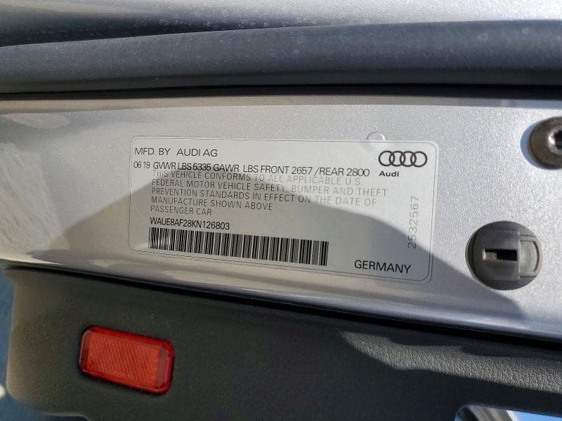 2019 AUDI A6 PREMIUM PLUS 13