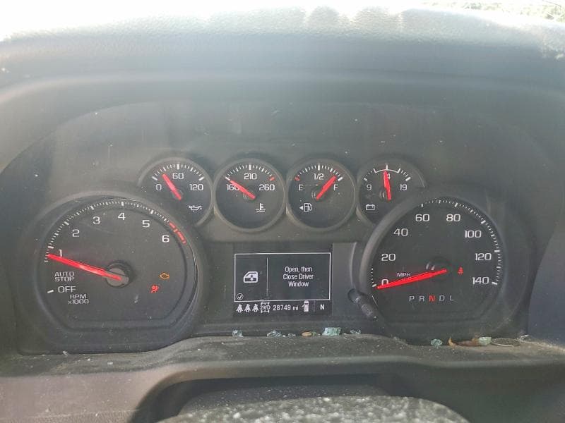 2025 CHEVROLET SILVERADO K1500 CUSTOM 9