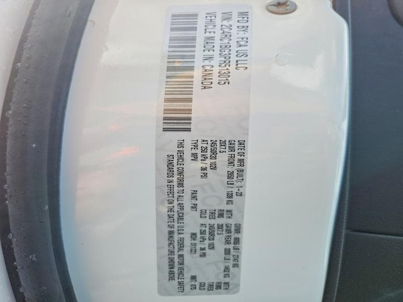 2023 CHRYSLER PACIFICA TOURING L 14