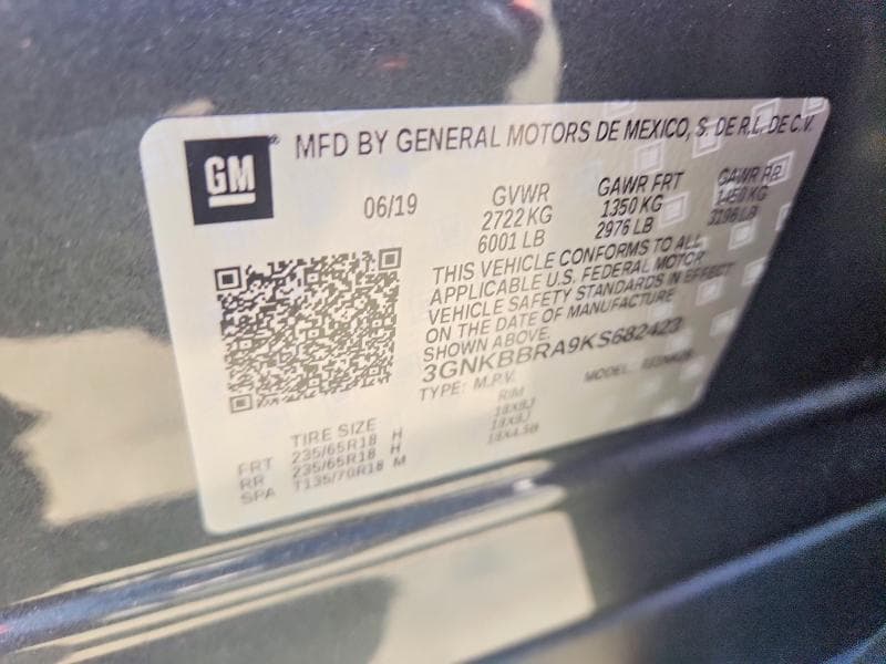 2019 CHEVROLET BLAZER 1LT 13