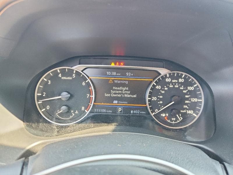 2020 NISSAN ALTIMA SR 9