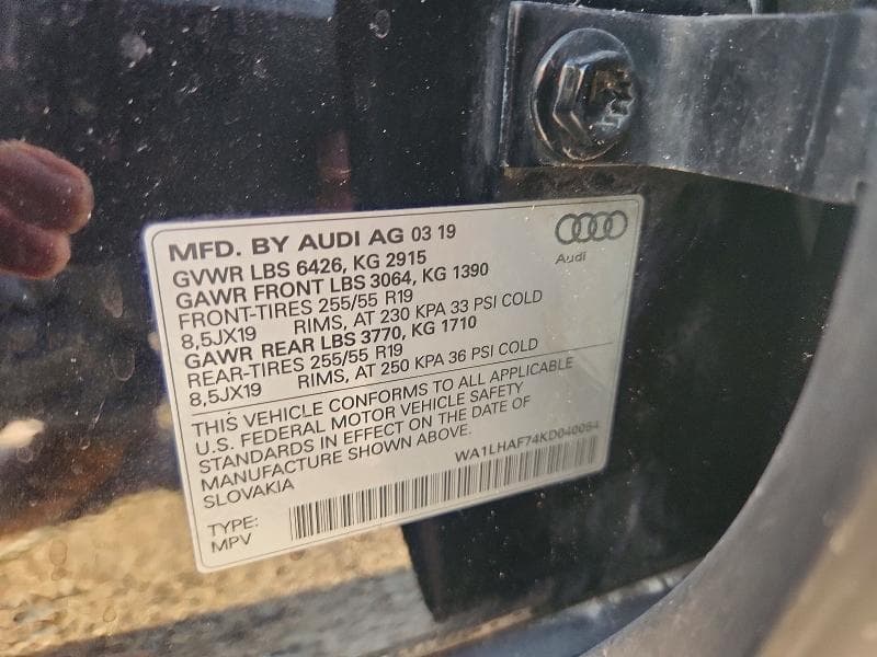 2019 AUDI Q7 PREMIUM PLUS 13