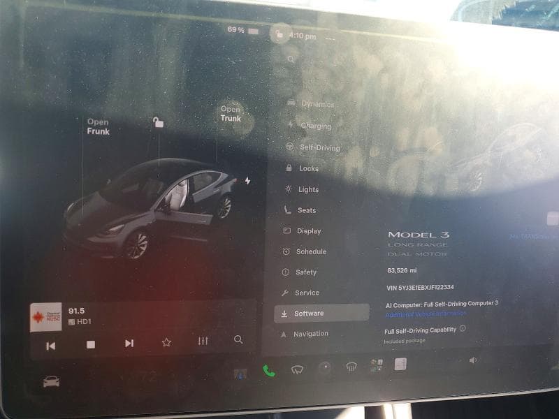 2018 TESLA MODEL 3 9