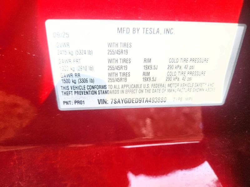 2026 TESLA MODEL Y 14