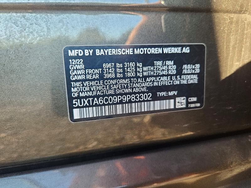 2023 BMW X5 XDRIVE45E 13