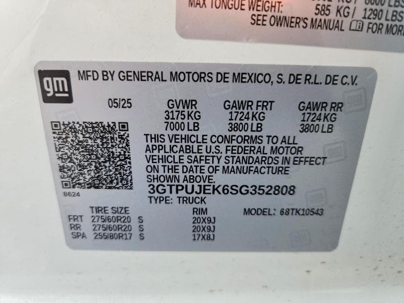 2025 GMC SIERRA K1500 ELEVATION-L 13