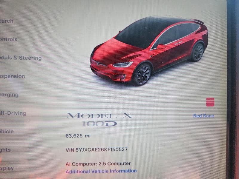 2019 TESLA MODEL X 9