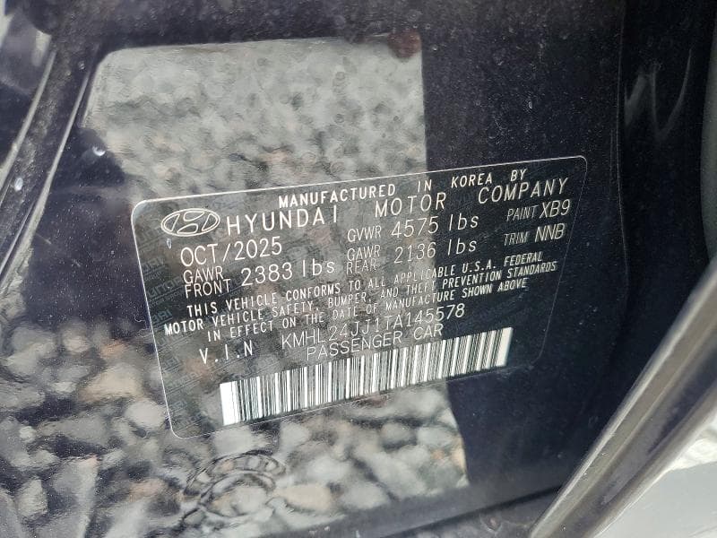 2026 HYUNDAI SONATA HYBRID BLUE 12
