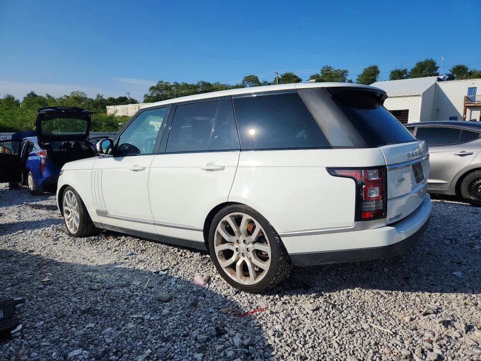 2017 LAND ROVER RANGE ROVER HSE 2