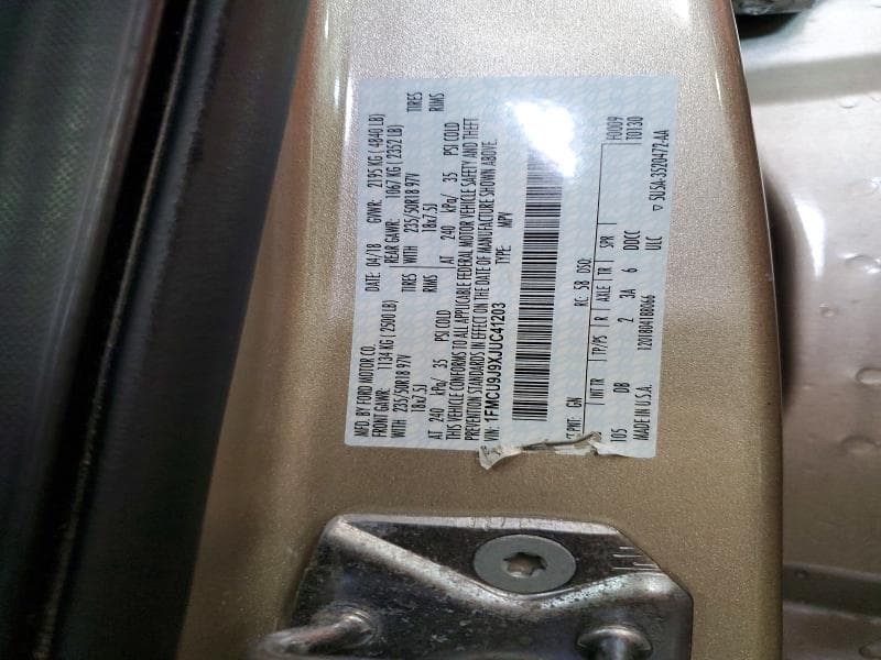2018 FORD ESCAPE TITANIUM 13