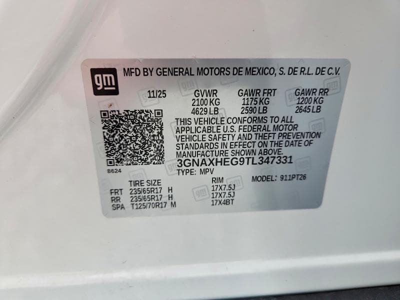 2026 CHEVROLET EQUINOX LT 14