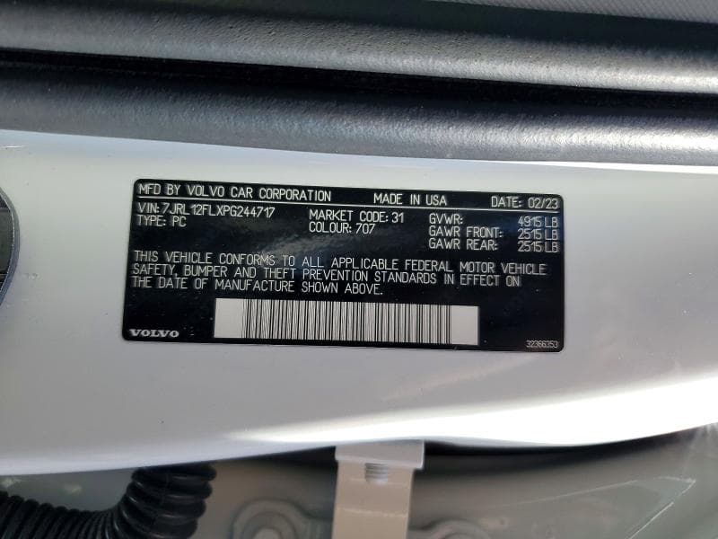 2023 VOLVO S60 PLUS 13