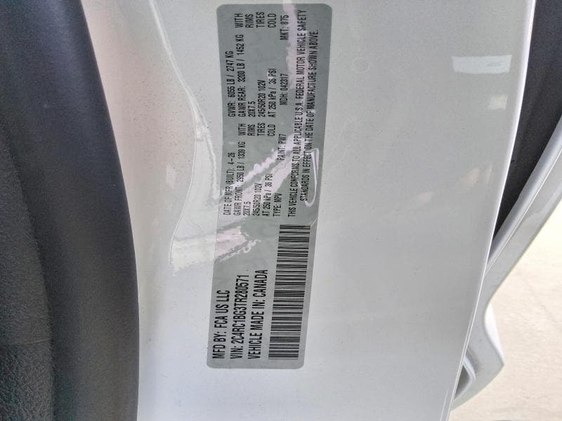 2026 CHRYSLER PACIFICA SELECT 13