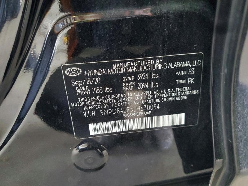 2020 HYUNDAI ELANTRA SEL 13