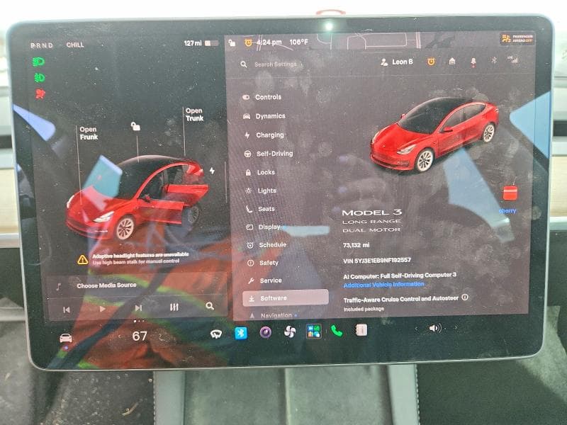 2022 TESLA MODEL 3 9