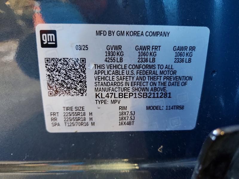 2025 BUICK ENVISTA SPORT TOURING 14