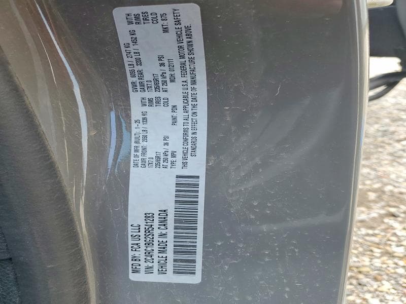 2025 CHRYSLER PACIFICA SELECT 13
