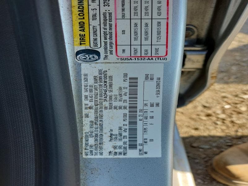 2019 FORD FIESTA SE 12