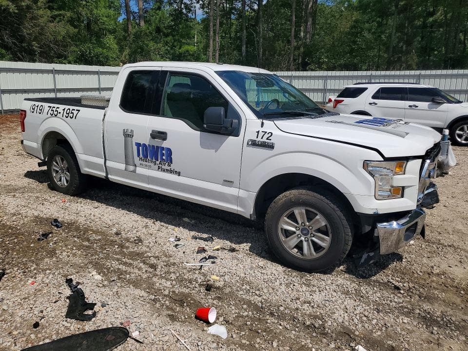 2017 FORD F150 SUPER CAB 4
