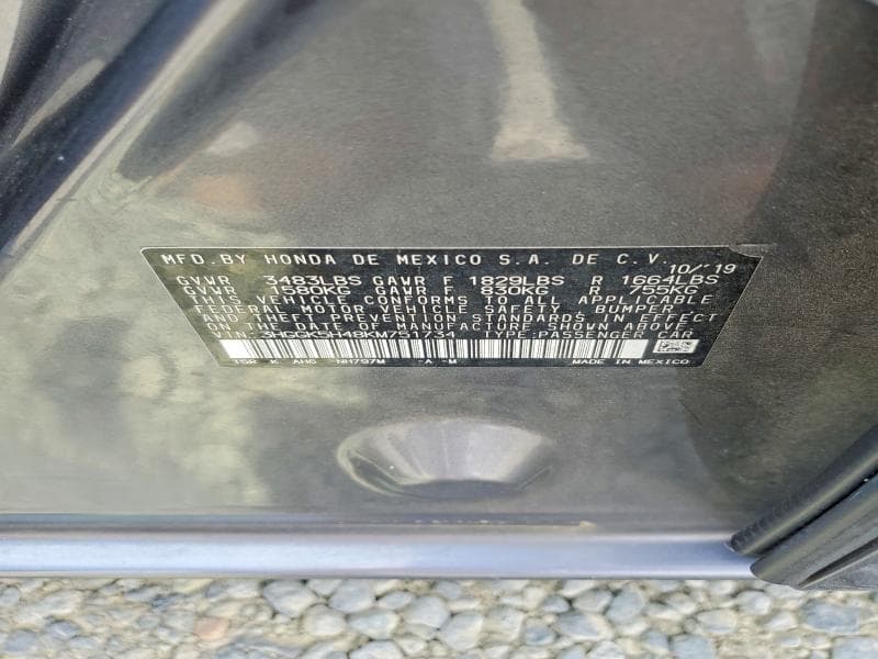 2019 HONDA FIT LX 12