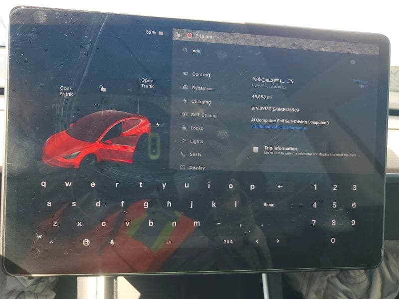2019 TESLA MODEL 3 9