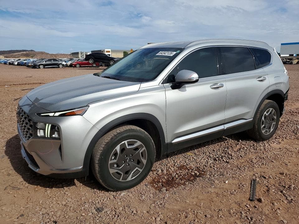 2022 HYUNDAI SANTA FE BLUE - 1