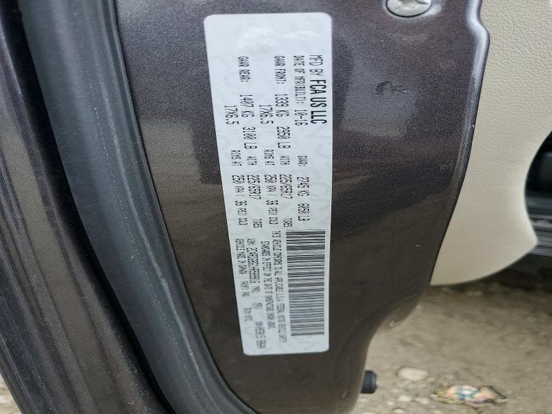 2017 DODGE GRAND CARAVAN SE 13