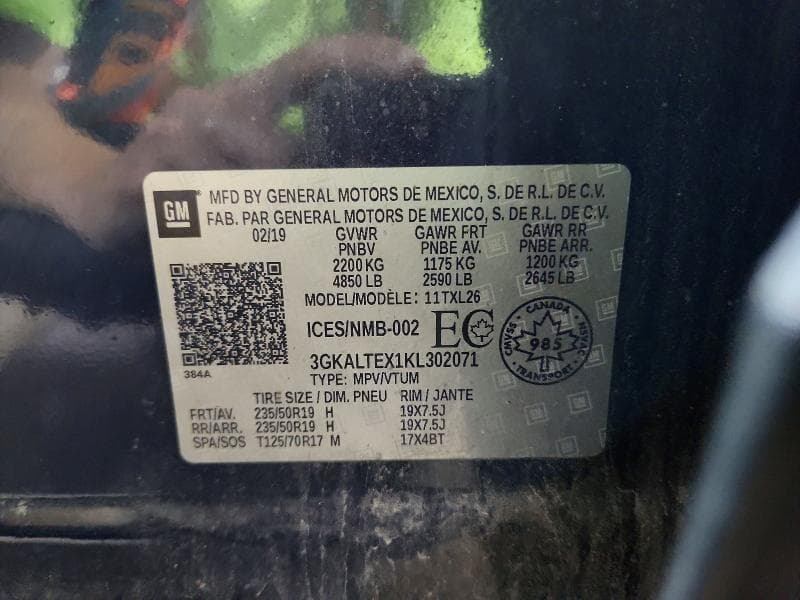 2019 GMC TERRAIN SLE 13