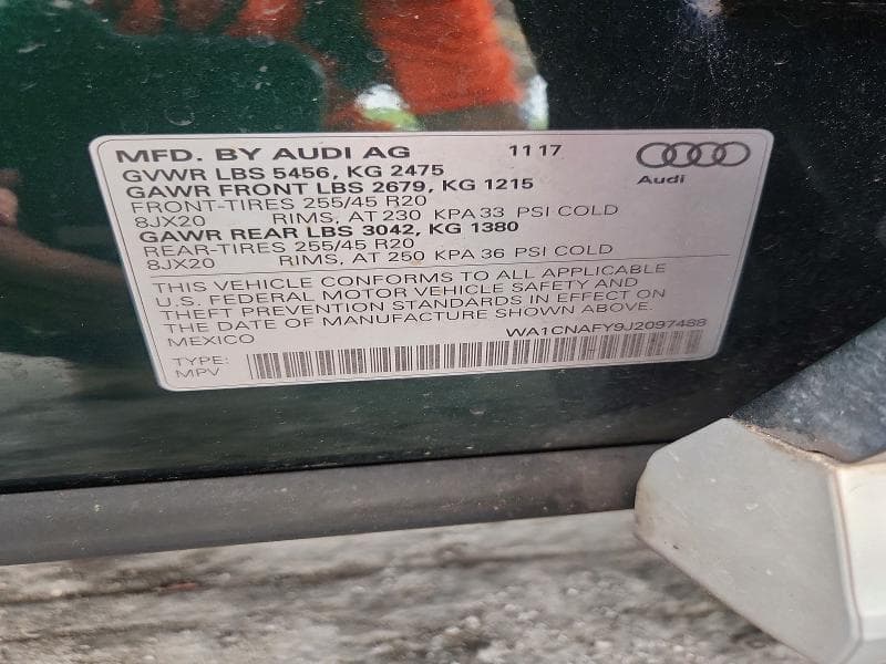 2018 AUDI Q5 PRESTIGE 12