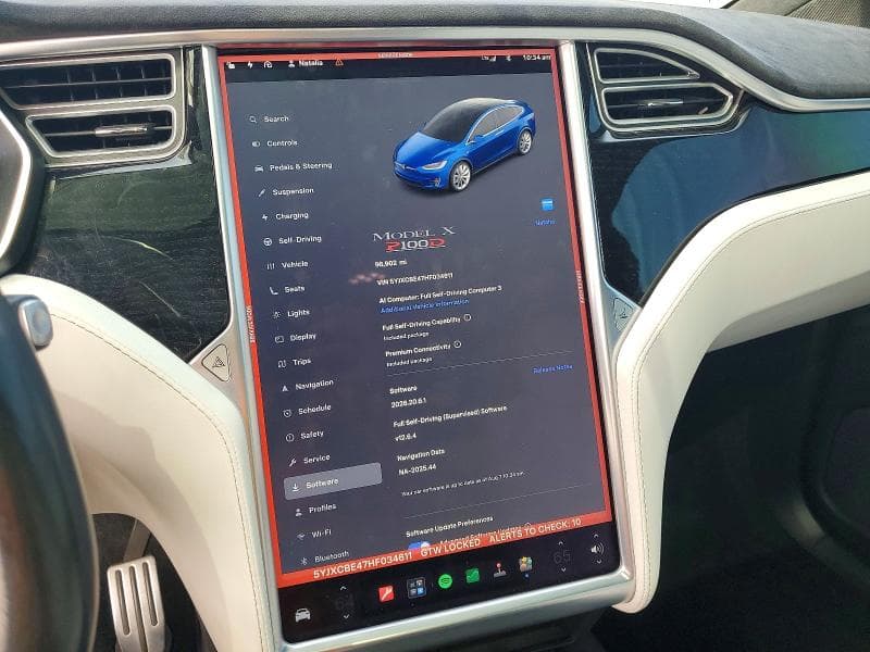 2017 TESLA MODEL X 9