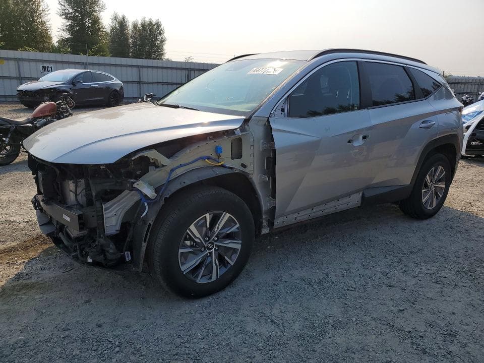 2023 HYUNDAI TUCSON BLUE - 1