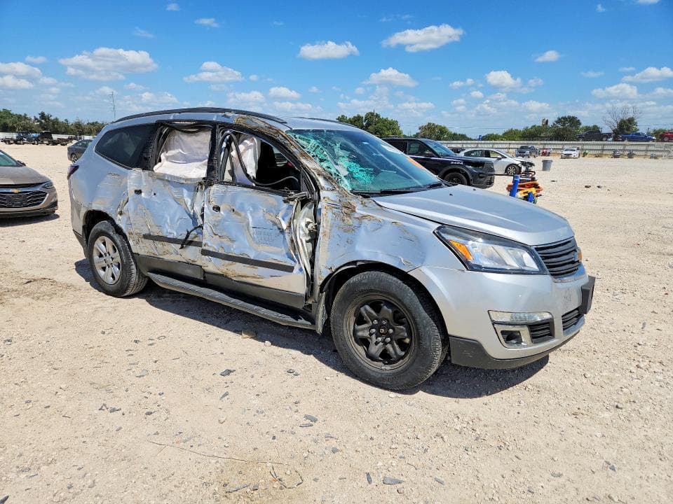 2017 CHEVROLET TRAVERSE LS 4