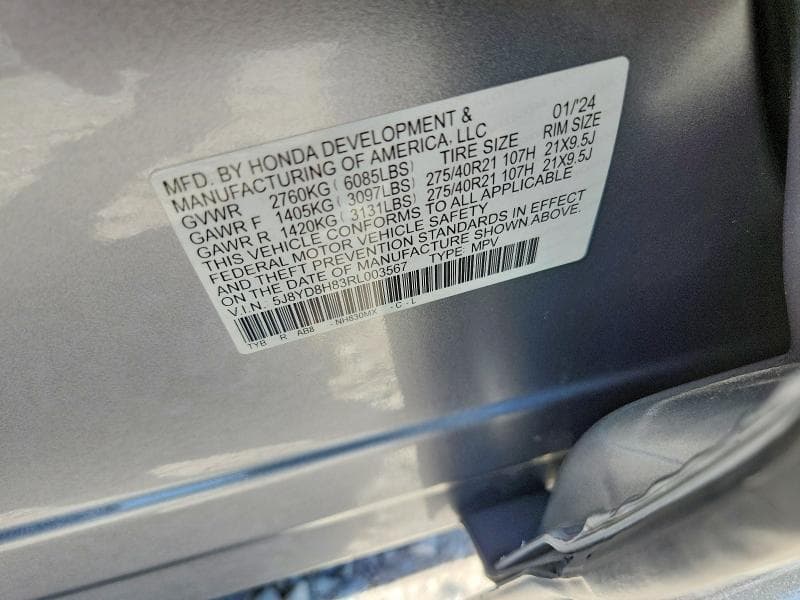 2024 ACURA MDX TYPE S ADVANCE 14